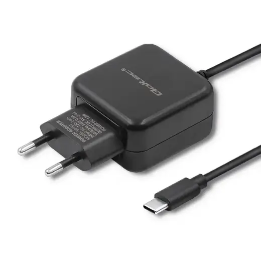 Qoltec Charger travel charger | 12W | USB-C | with USB-C cable included