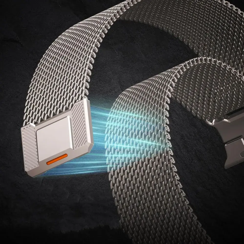 TECH-PROTECT MILANO VANGUARD APPLE WATCH 8 / 9 / 10 / 11 / SE / ULTRA (44 / 45 / 46 / 49 MM) TITANIUM