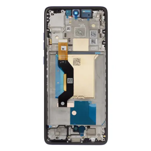 Motorola Edge 60 Fusion LCD Display + Touch Unit + Front Cover Slipstream (Service Pack)