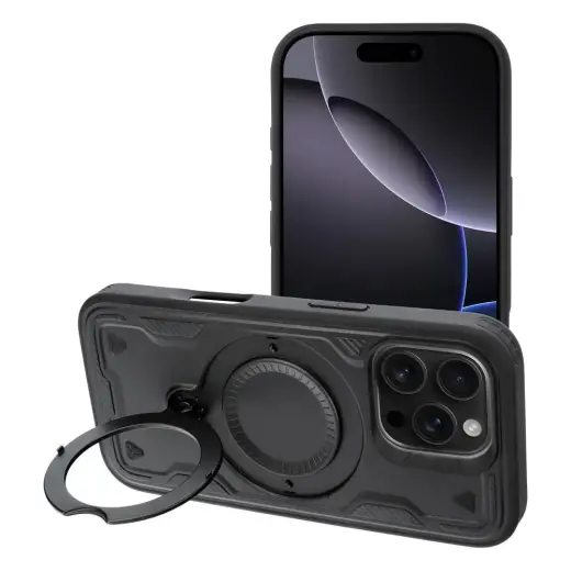 FROST ARMOR phone case for iPhone 16 Pro Max black