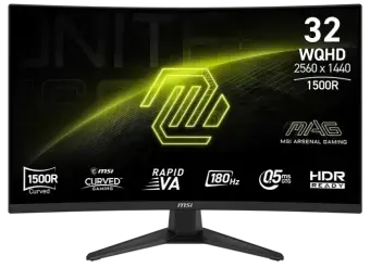 Monitors MSI MAG 321CQF E18 31.5 VA Curved