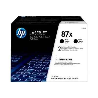 HP Cartridge No 87X HP87X HP 87X Black Schwarz (CF287XD)