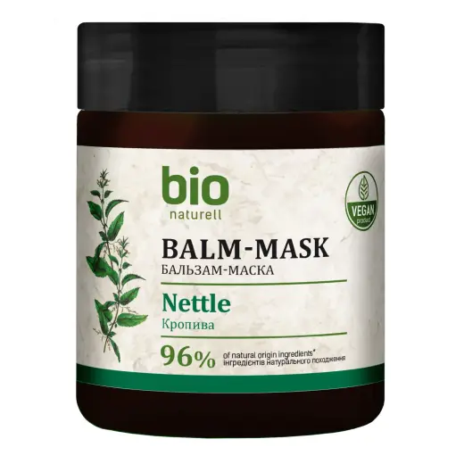 Bio Naturell, Bio Naturell, Nettle & Panthenol, Hair Treatment Cream Mask, Regenerating, 480 ml
