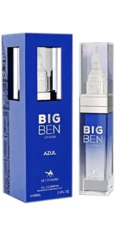 Le Chameau Big Ben London Azul Eau De Parfum for Men 85ml