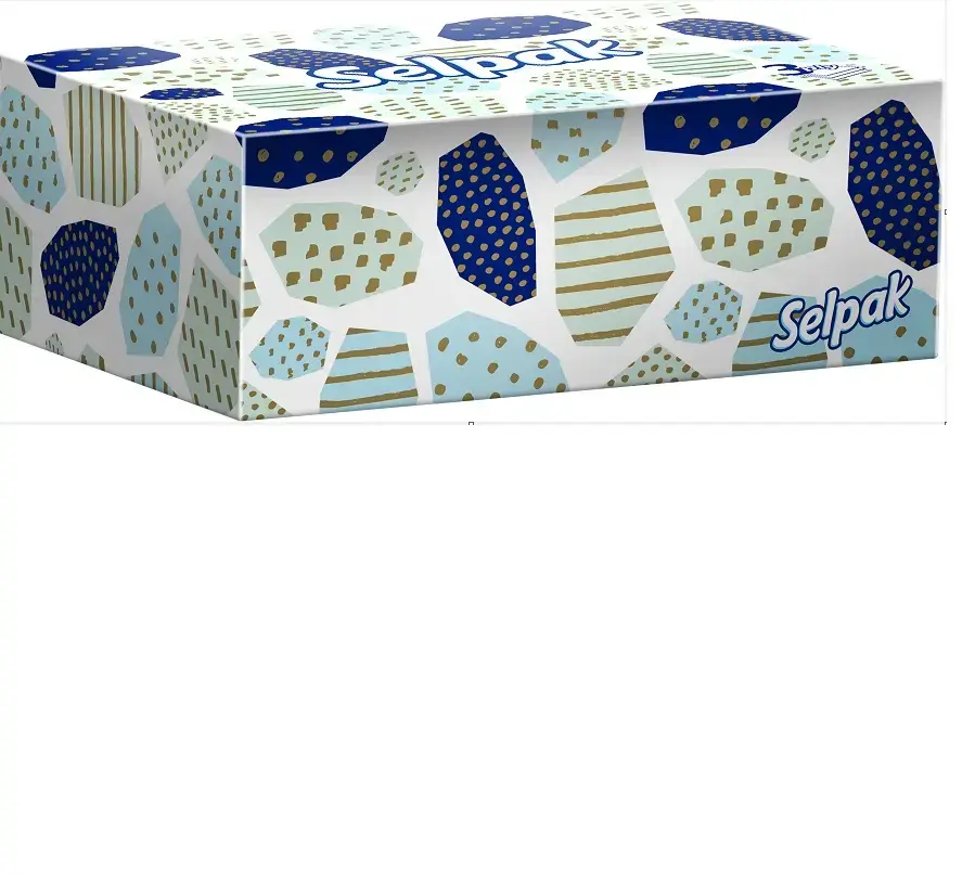 SELPAK Cosmetic tissues Mini, 3-ply, 70pcs