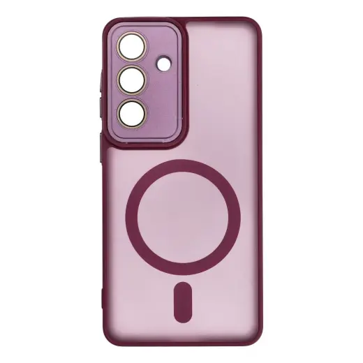 Variete Mag Cover telefono dėklas su MagSafe palaikymu Samsung Galaxy S26+ (S947) violetinis