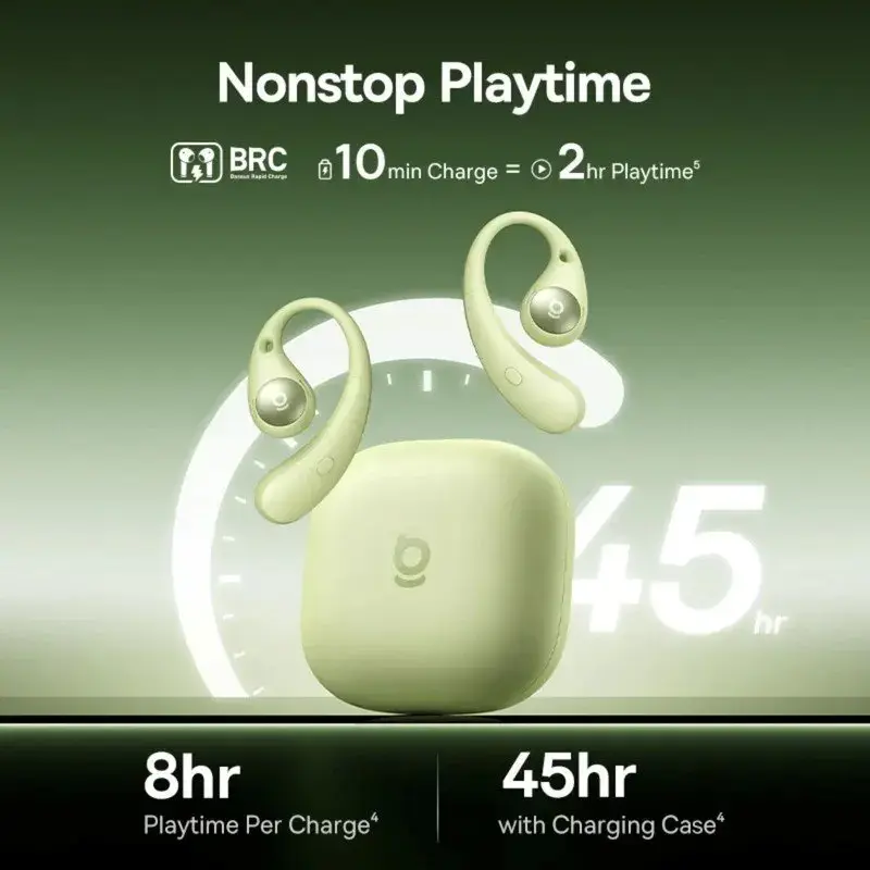 Baseus Bass BF1 Pro Eli Sport 2 True Wireless Earphones Natural Green