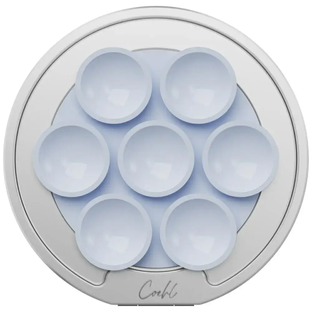 UNIQ Coehl Luna Magnetic Holder with Mirror and Suction Cup blue