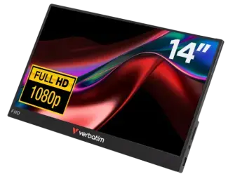 Verbatim Monitors 14" Portable 1080p LIGHT