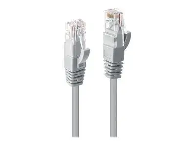 Lindy patch cable - 1 m - gray