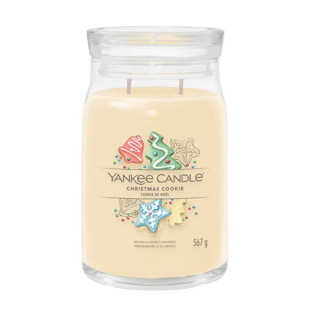 Debenhams Christmas Cookie Signature Large Jar Candle