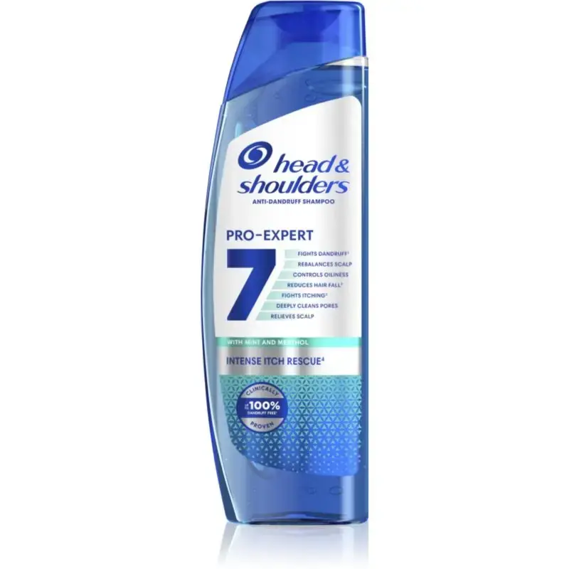 Head & Shoulders Pro-Expert 7 Intense Itch Rescue Anti-dandruff and Anti-itch Shampoo 250 Ml
