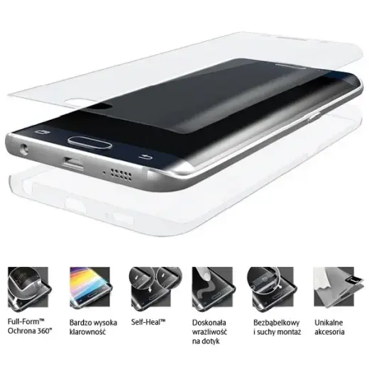 3MK Foil ARC 3D Fullscreen Xperia XA1 Ultra front, back ,sides