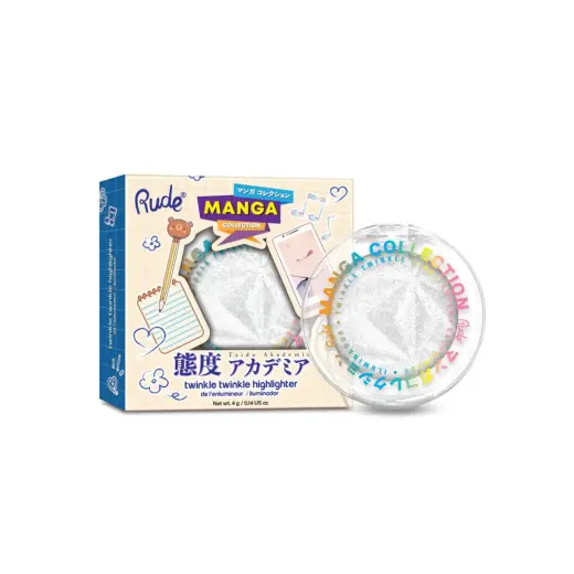 Rude Cosmetics, Twinkle Twinkle, Illuminating, Highlighter Palette, Kirei-Sama's Playlist, 4 g