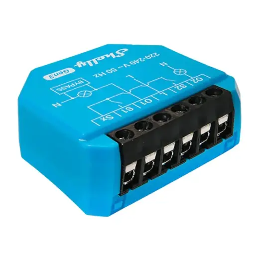 Shelly 2L Gen3 WiFi 2-channel non-neutral lighting controller