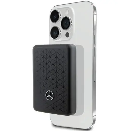 Mercedes MEPB3KMESTK ārējais akumulators (powerbank) | 3000 mAh | 5W | MagSafe | melns