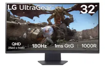 Monitors LG 32GS60QC-B