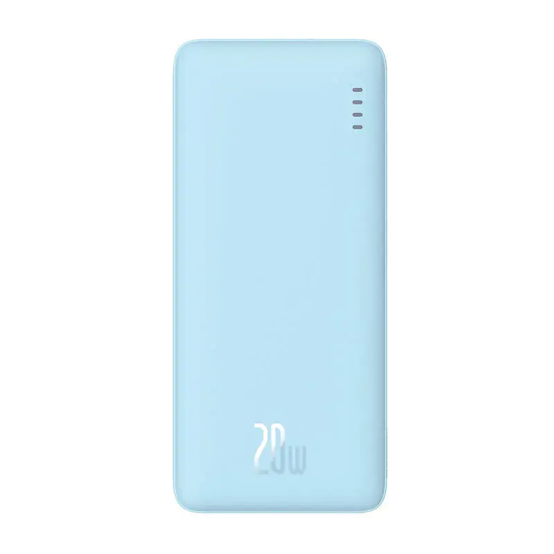 Baseus Airpow ārējais akumulators (powerbank) | 20 000 mAh | 20W | USB-C, USB-A | zils