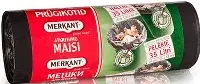 Trash bags 35l gray, 50x63cm, LDPE 30mic 0,258 kg, 10 pcs Merkant