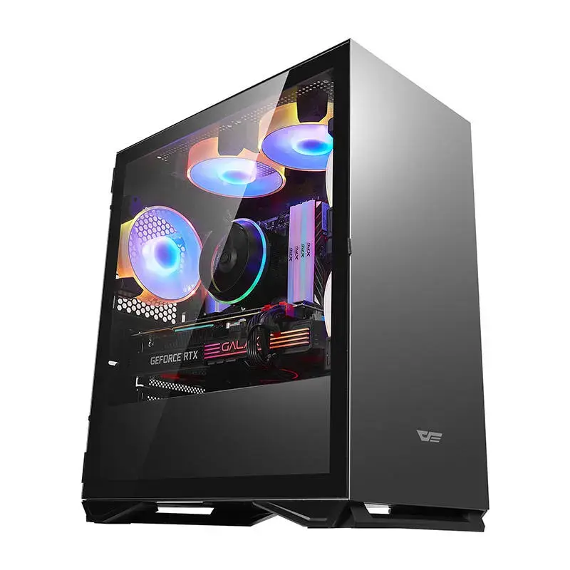 Darkflash DLM22 Computer case + 6 fans (black)