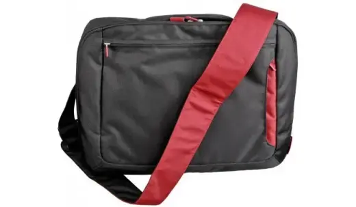 Belkin Messenger klēpjdatora soma 12.1" + USB optiskā pele melna | sarkana