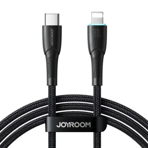 Joyroom Starry Series SA32-CL3 data transfer and charging cable | USB-C to Lightning | 30W | 1m | black