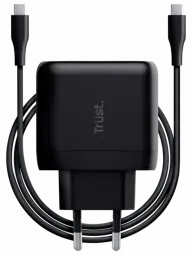 Trust Maxo lādētājs | 65 W | USB-C | + 2 m USB-C kabelis, melns