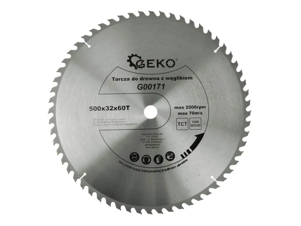 TCT ketassae tera puidule 500x32x60T