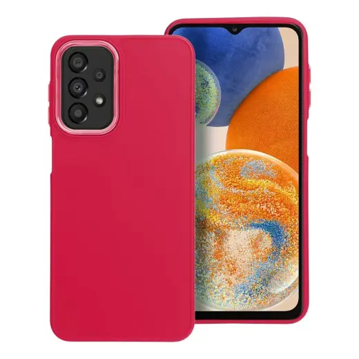 Frame phone case for Samsung Galaxy A23 5G (A236) pink