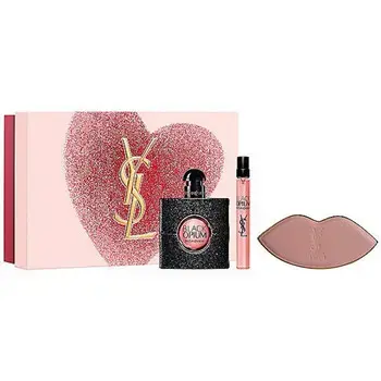 Yves Saint Laurent Black Opium Dárková sada EDP 50 ml, miniaturka EDP 10 ml a zrcátko