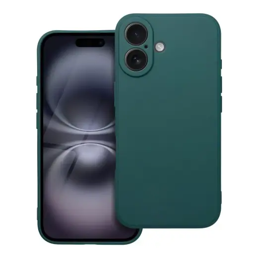 Matt phone case for iPhone 16 green