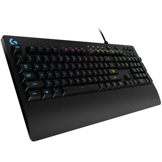 LOGITECH G213 Prodigy Corded RGB Gaming Keyboard - BLACK - FRA - USB