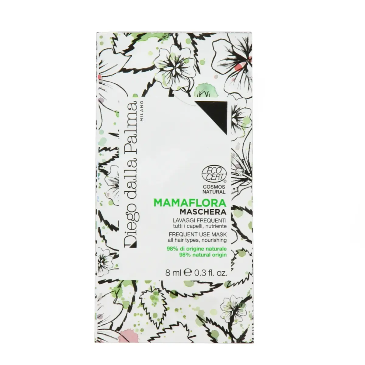 Set, Diego Dalla Palma, Mama Flora, Silicone Free, Hair Treatment Cream Mask, For Nourishing, 15 pcs, 8 ml