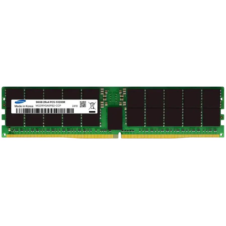 SAMSUNG 96GB DDR5 6400MHz CL52 ECC RDIMM 2Rx4