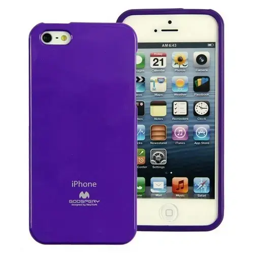 Mercury Jelly Case Huawei P9. purpurowy |purple