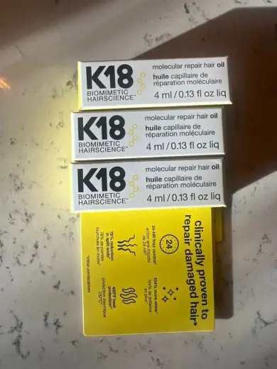 K18 MOLECULAR REPAIR HAIR OIL 4ML/.13oz Mini Travel Size ,Price Is per Unit