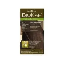 Biokap NUTRICOLOR DELICATO - hair color - 5.0 natural light chestnut 140 ml