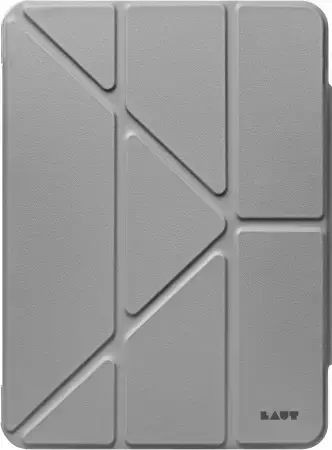 LAUT Huex Folio Case with Apple Pencil Holder for iPad 10.9" 10 (gen.) - Gray