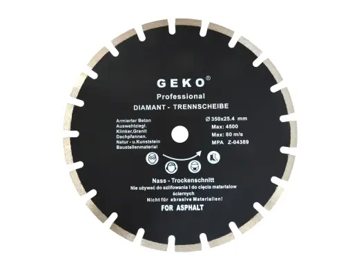 Teemantketas 350x25,4mm