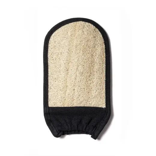 Loofah and cotton glove To.Go