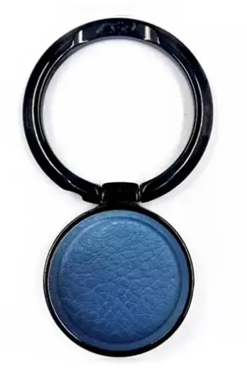 LGD Leather Ring Universal Ring Holder Blue