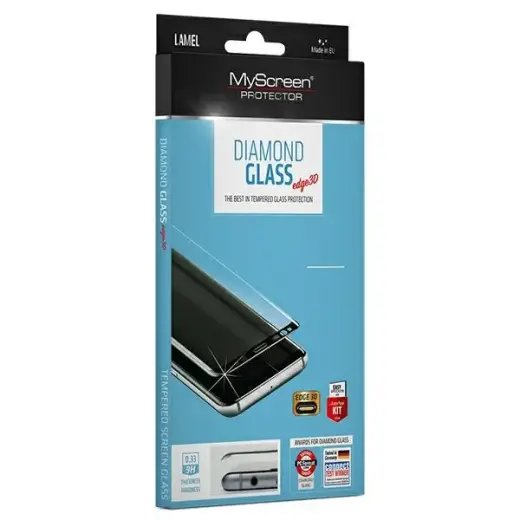 MS Diamond Glass Edge 3D grūdintas stiklas telefonui Xiaomi 12 | Xiaomi 12X juodas