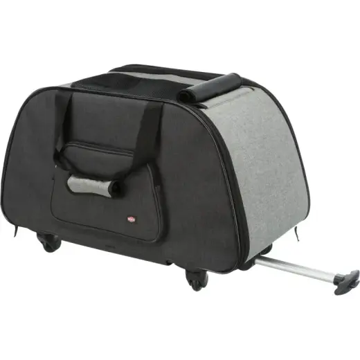Čemodāns dzīvnieku pārvadāšanai - Trixie Trolley, removable chassis, 34 × 43 × 67 cm