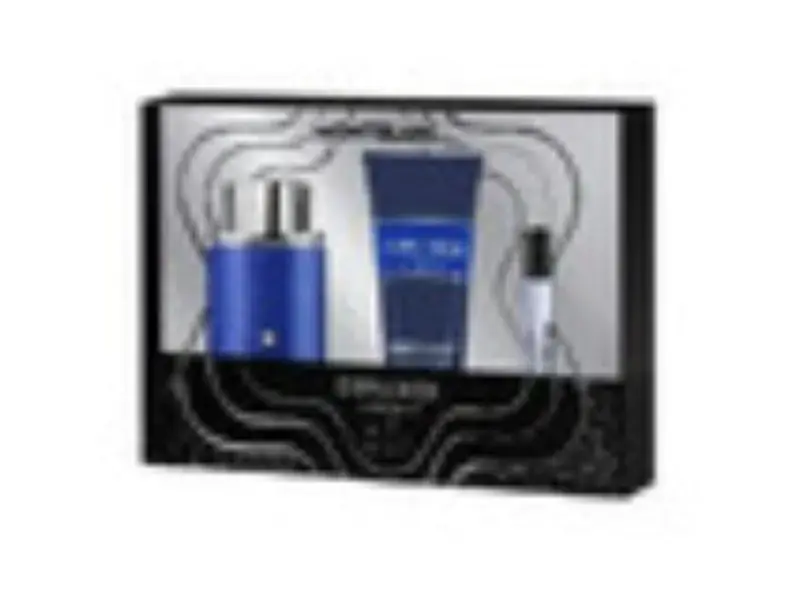 Mont Blanc Explorer Ultra Blue Gift Set 100ml EDP + 7.5ml EDP + 100ml Shower Gel