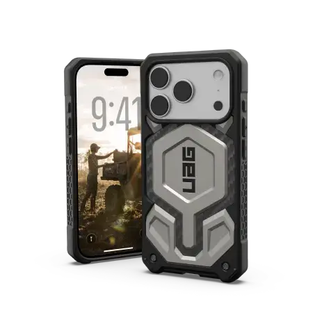 UAG Monarch Pro MagSafe case for iPhone 17 Pro - titanium