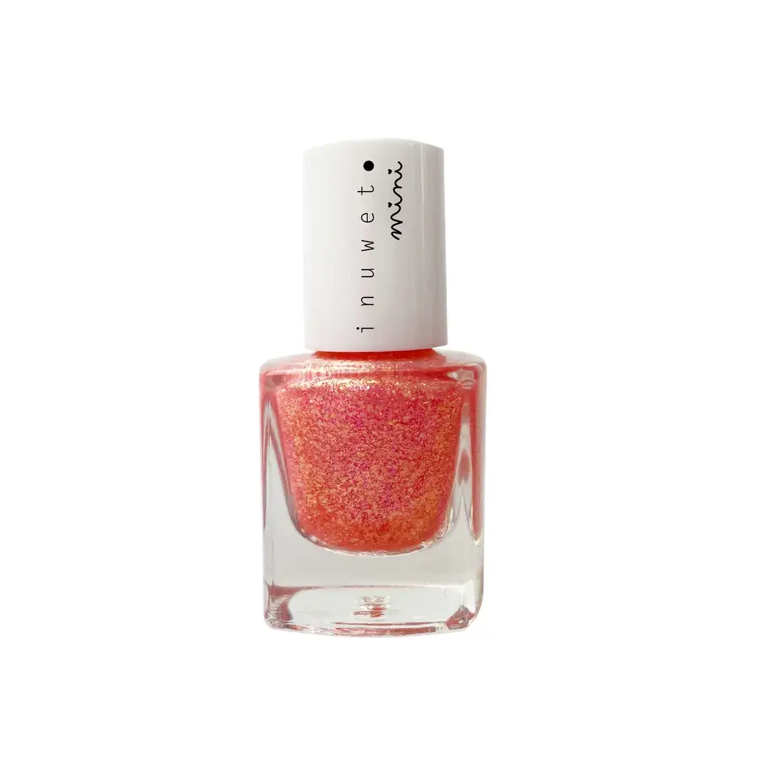 Inuwet, Inuwet, Glitter, Nail Polish, Rose Plum, 5 ml *Miniature