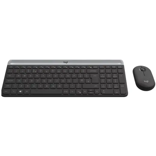 LOGITECH MK470 Slim Wireless Combo - GRAPHITE - FRA