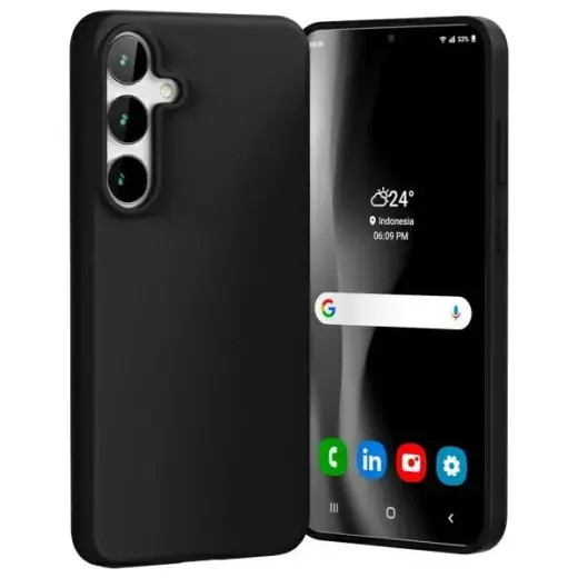 Mercury чехол для телефона для Samsung Galaxy S24 FE черный