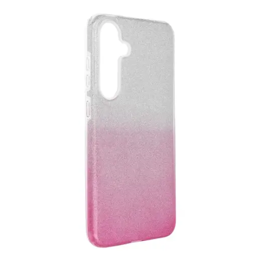 SHINING phone case for Samsung Galaxy S25+ transparent pink