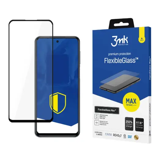 Xiaomi Redmi Note 10 4G|10s Black - 3mk FlexibleGlass Max™ screen protector
